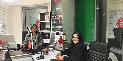 ARZU ŞAHİN BURSA FM / RADYO EN STÜDYOLARINDA