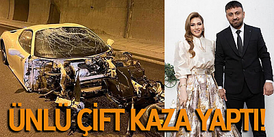 Ünal Turan ve şarkıcı Ceylan Koynat kaza yaptı!